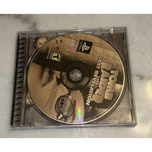 Tomb Raider: The Last Revelation (Sony PlayStation 1, 1999) Tested and working - Picture 1 of 4